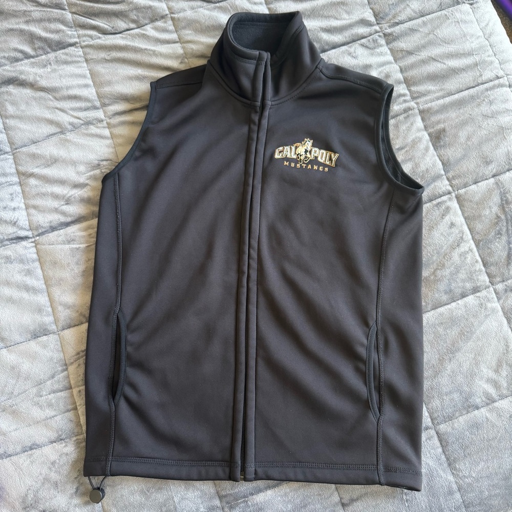 Cal Poly Mustangs Black Vest